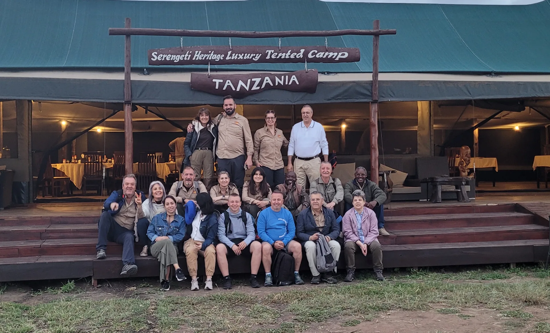 Tanzania wildlife safari game drive in Serengeti National Park